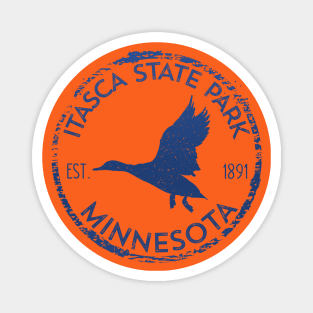 Itasca State Park Minnesota Birder's Duck in Flight Birding Magnet